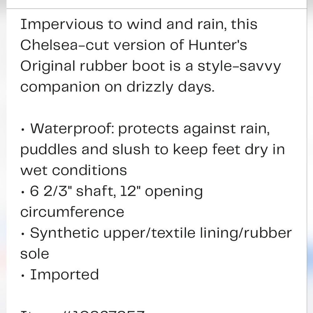 Hunter Tabitha Chelsea Waterproof Rain Boots- Medium Pink - Picture 7 of 11